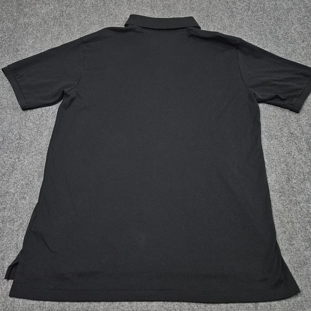 Polo Ralph Lauren Polo Shirt Mens XLT Black Cotton Pique Pony Logo Classic Fit